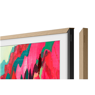 Samsung The Frame, 85'', teak - Customizable TV frame VG-SCFF85TKBXC