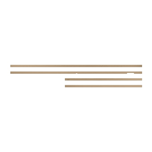 Samsung The Frame, 85'', teak - Customizable TV frame