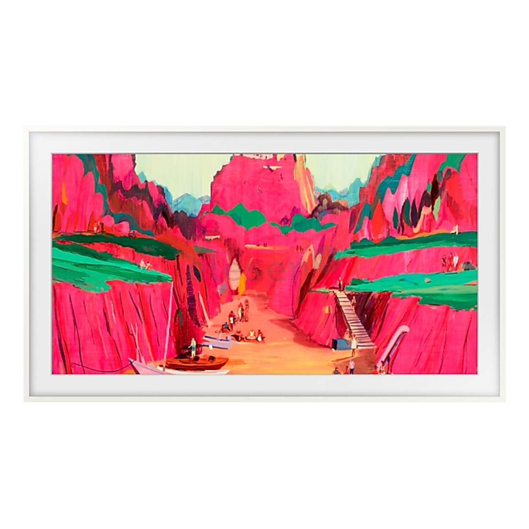 Samsung The Frame, 85'', baltas - Televizoriaus rėmelis
