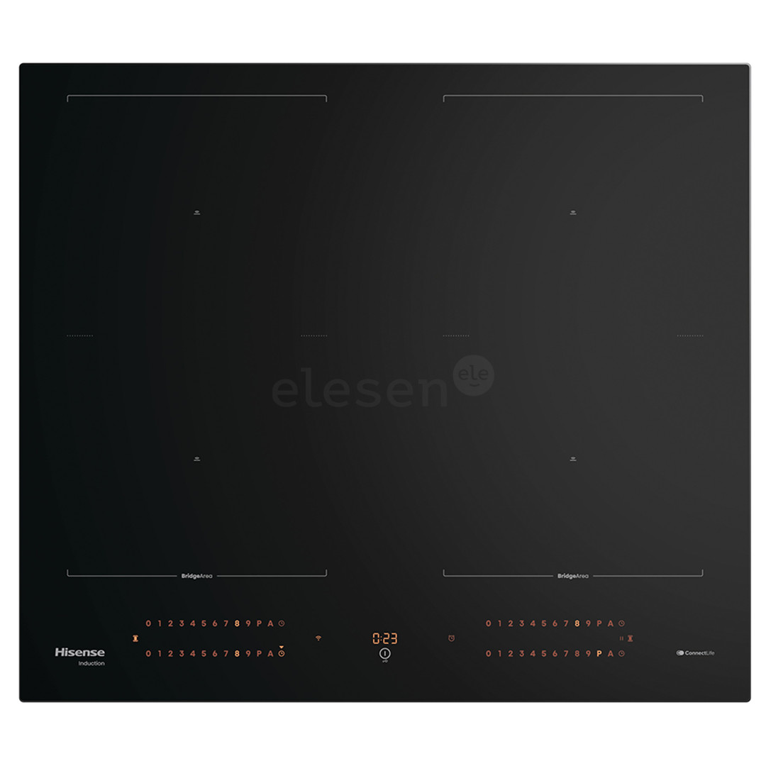 Hisense, ширина 59,5 см, черный - Интегрируемая индукционная варочная панель