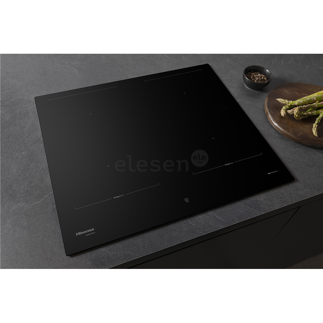 Hisense, plotis 59.5 cm, juoda - Įmontuojama indukcinė kaitlentė
