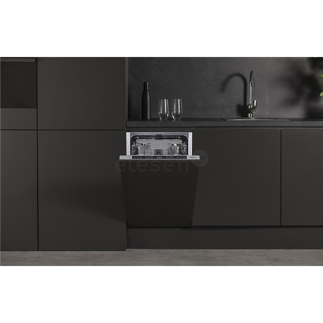 Hisense, 10 komplektų talpa - Įmontuojama indaplovė