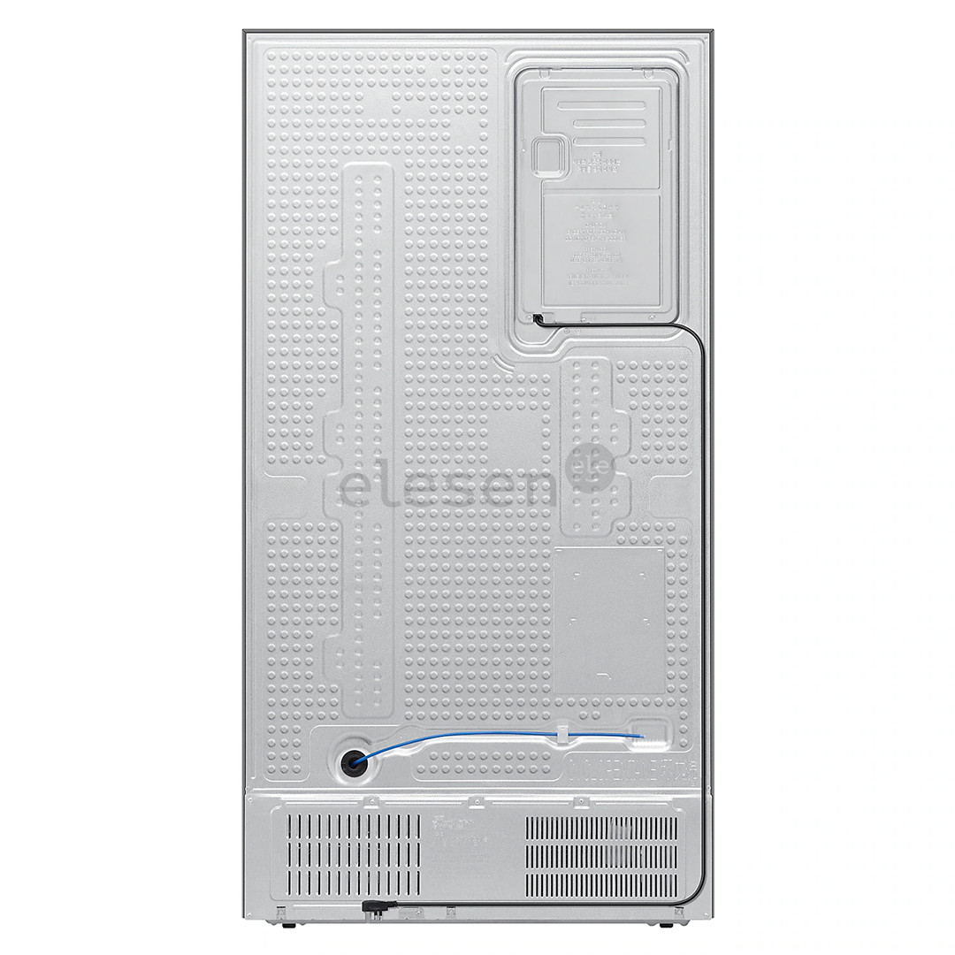 Samsung Bespoke AI Family Hub+, Twin Cooling Plus™, 614 л, высота 179 см, черный - SBS-холодильник