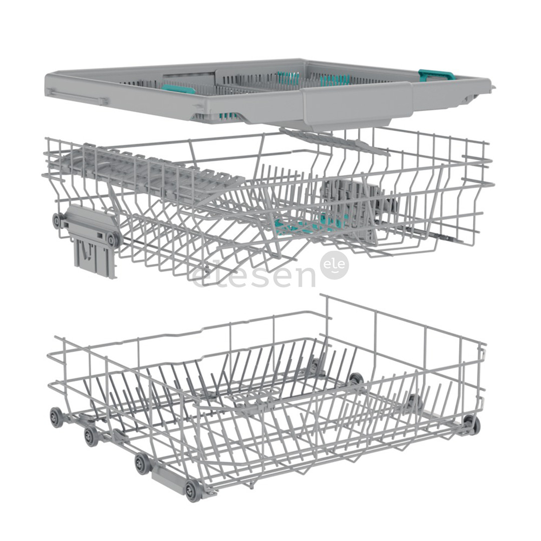Hisense, 16 комплектов посуды - Интегрируемая посудомоечная машина