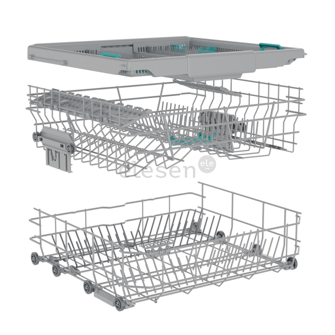Hisense, 16 komplektų talpa - Įmontuojama indaplovė