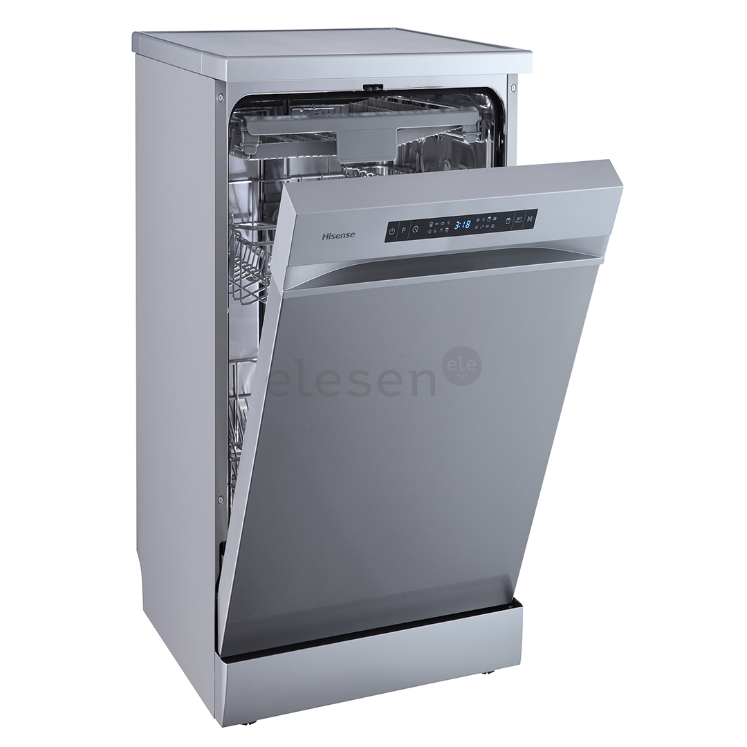 Hisense, 11 komplektų talpa, plotis 44,8 cm, pilka - Indaplovė