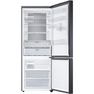 Samsung, NoFrost, 538 L, aukštis 203 cm, juodas - Šaldytuvas