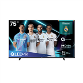 Hisense E7Q, 75'', 4K UHD, QLED, juodas - Televizorius
