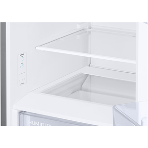 Samsung, No Frost, 344 L, aukštis 186 cm, sidabro spalvos - Šaldytuvas