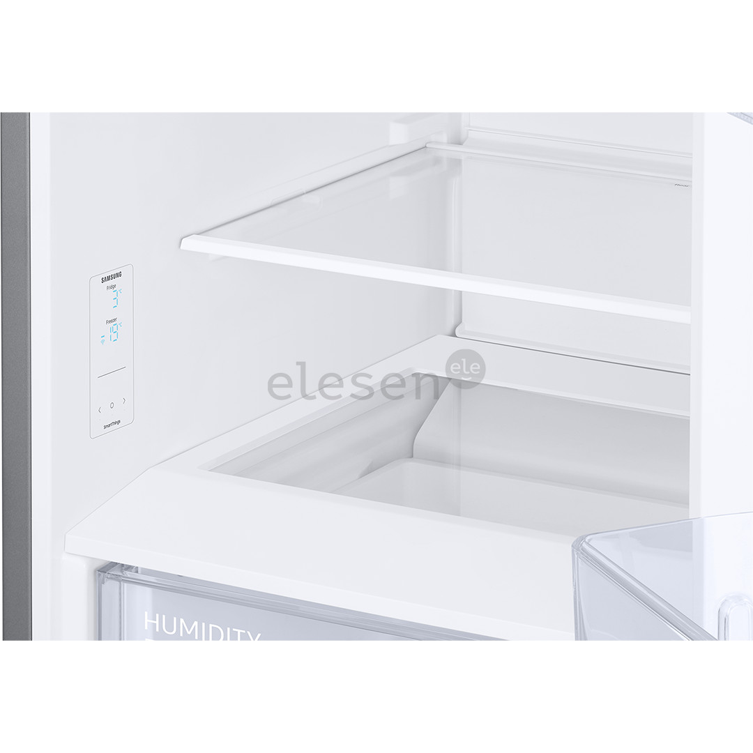 Samsung, No Frost, 344 L, aukštis 186 cm, sidabro spalvos - Šaldytuvas