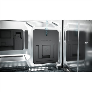 Hisense, 16 place settings, width 60 cm, grey - Free standing dishwasher