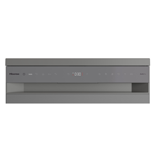 Hisense, 16 komplektų talpa, plotis 60 cm, pilka - Indaplovė