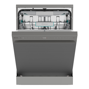 Hisense, 16 komplektų talpa, plotis 60 cm, pilka - Indaplovė