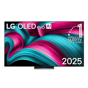 LG OLED evo AI C5, 83'', 4K UHD, OLED, черный - Телевизор OLED83C51LA.AEU