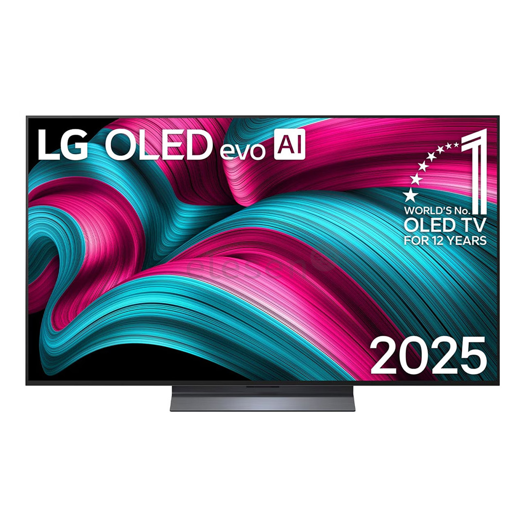 LG OLED evo AI C5, 55'', 4K UHD, OLED, черный - Телевизор