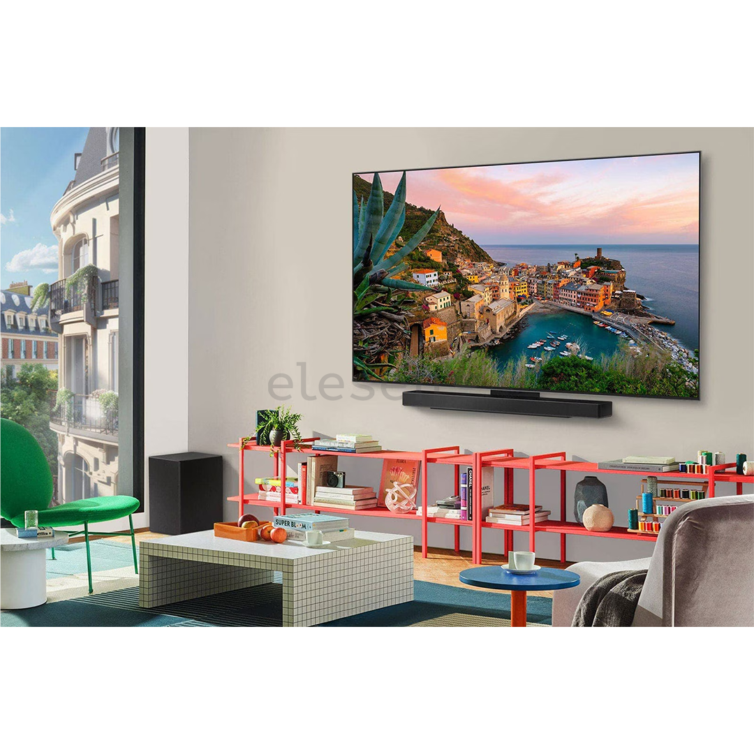 LG OLED evo AI C5, 55'', 4K UHD, OLED, juodas - Televizorius