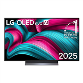 LG OLED evo AI C5, 48'', 4K UHD, OLED, juodas - Televizorius