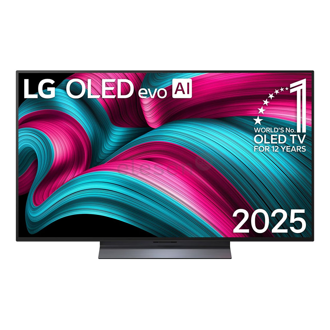 LG OLED evo AI C5, 48'', 4K UHD, OLED, juodas - Televizorius