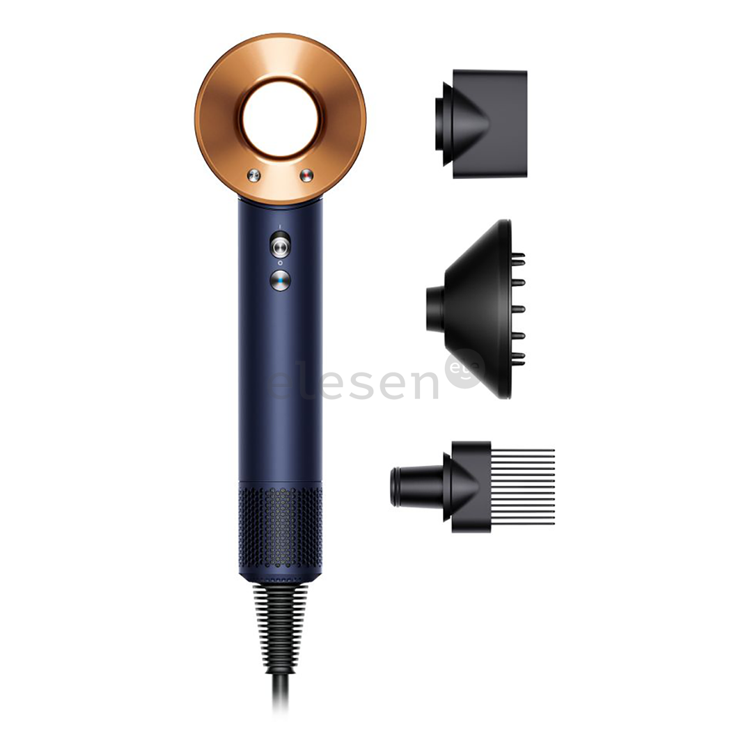 Dyson Supersonic Curly+Coily, 1600 W, mėlynas/vario spalvos - Plaukų džiovintuvas