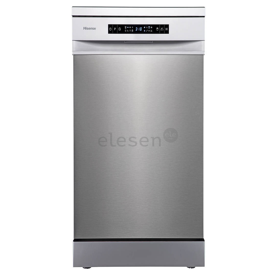 Hisense, 10 komplektų talpa, plotis 44.8 cm, pilka - Indaplovė