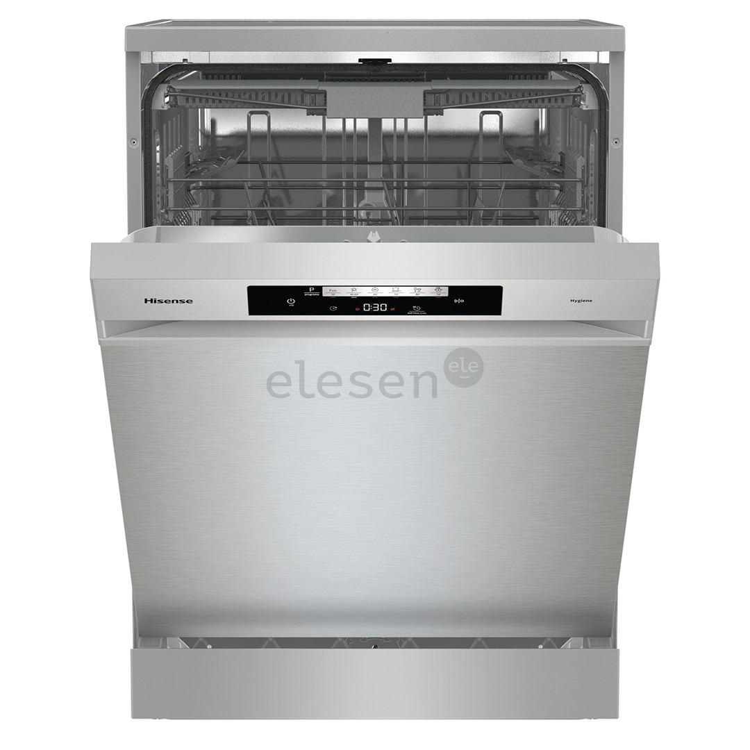 Hisense, 16 komplektų talpa, plotis 60 cm, pilka - Indaplovė