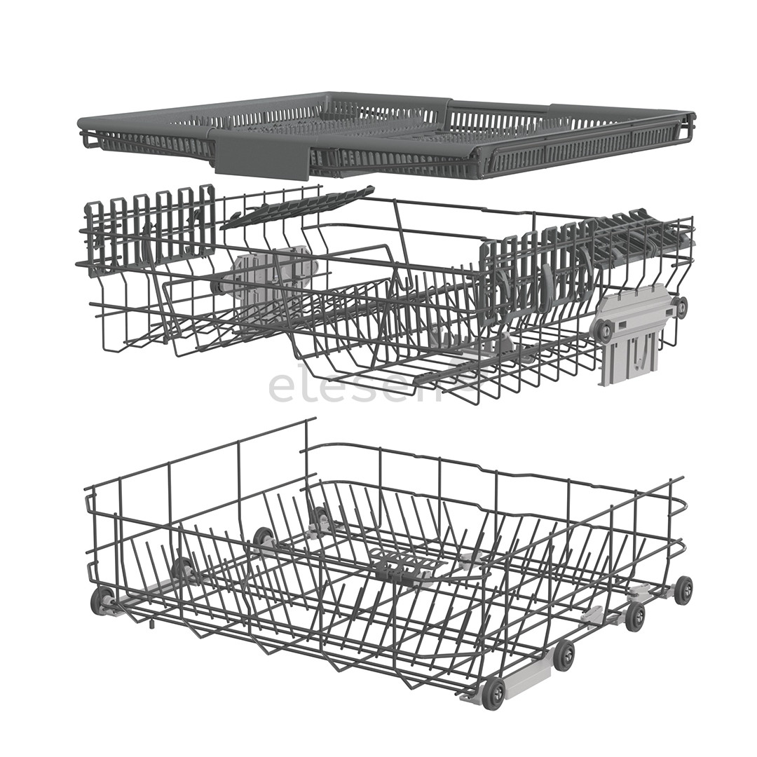 Hisense, 16 komplektų talpa, plotis 60 cm, pilka - Indaplovė