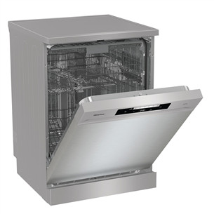 Hisense, 16 komplektų talpa, plotis 60 cm, pilka - Indaplovė