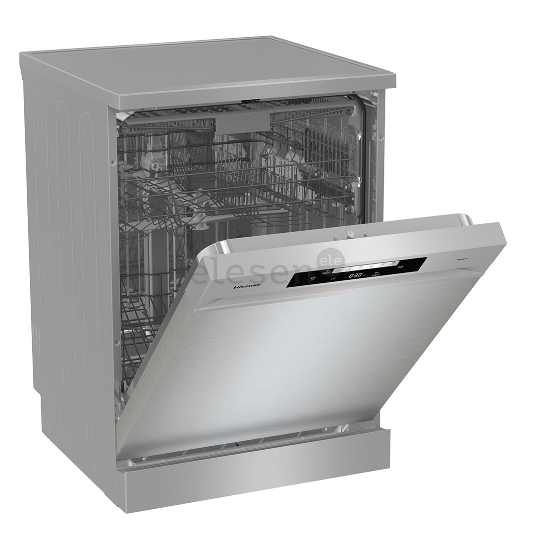 Hisense, 16 komplektų talpa, plotis 60 cm, pilka - Indaplovė