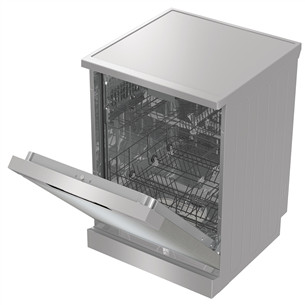 Hisense, 16 komplektų talpa, plotis 60 cm, pilka - Indaplovė