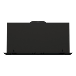 Hisense, 650 m³/val., plotis 60 cm, juodas - Įmontuojamas gartraukis