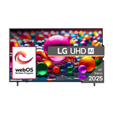 LG UHD AI UA75, 65'', 4K UHD, LED LCD, черный - Телевизор