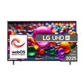 LG UHD AI UA75, 50'', 4K UHD, LED LCD, juodas - Televizorius