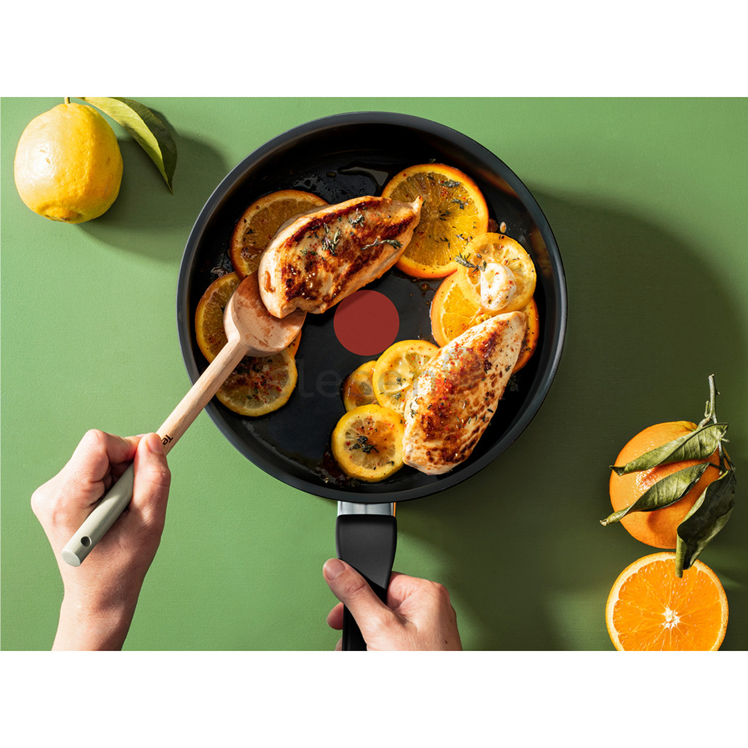 Tefal Renew, 20 см, черный - Сковорода