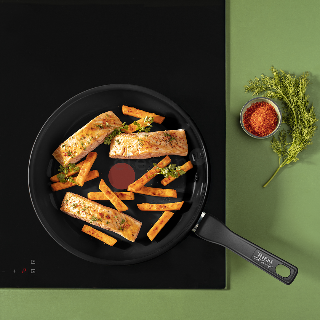 Tefal Renew, 24 cm, juoda - Keptuvė