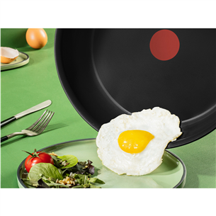 Tefal Renew, 24 cm, juoda - Keptuvė