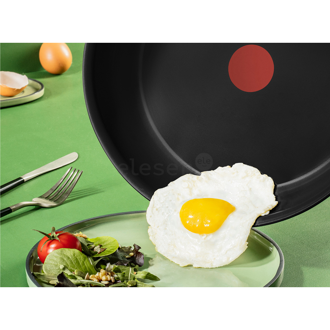 Tefal Renew, 24 cm, juoda - Keptuvė