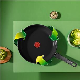 Tefal Renew, 24 cm, juoda - Keptuvė