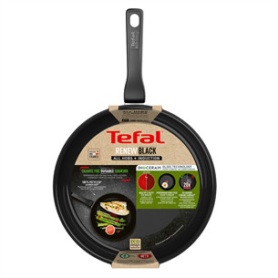 Tefal Renew, 28 см, черный - Сковорода