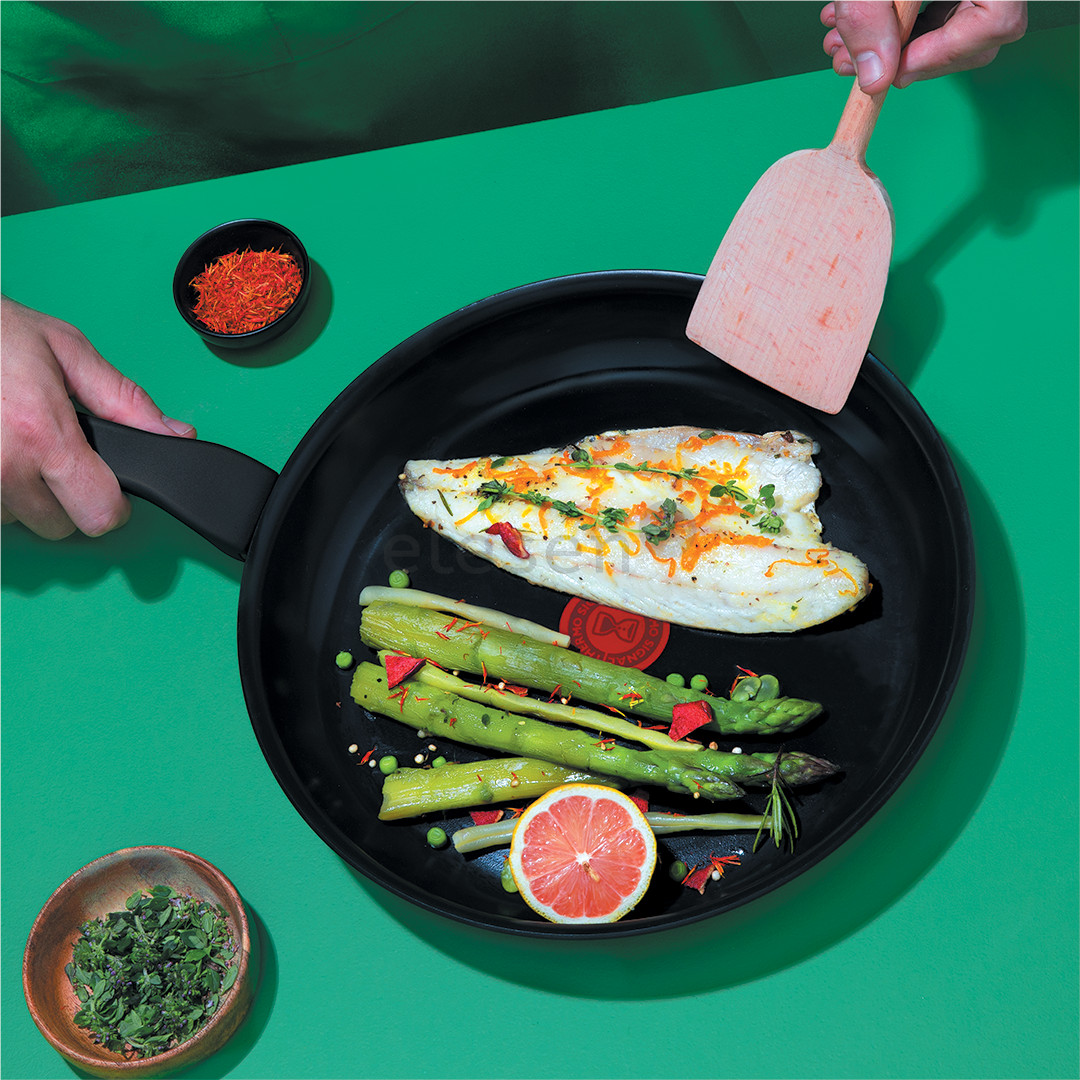 Tefal Renew, 28 см, черный - Сковорода