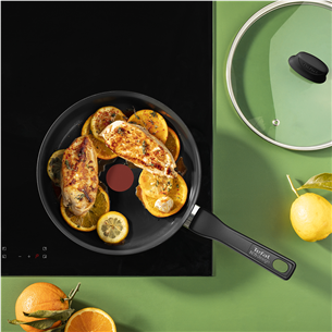 Tefal Renew, 24 cm, juoda - Keptuvė-troškintuvas