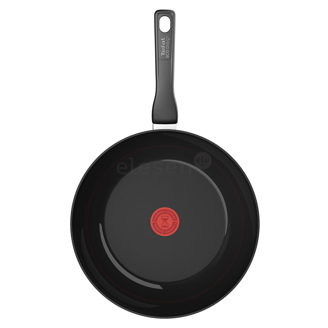 Tefal Renew, 28 см, черный - Сковорода для вока