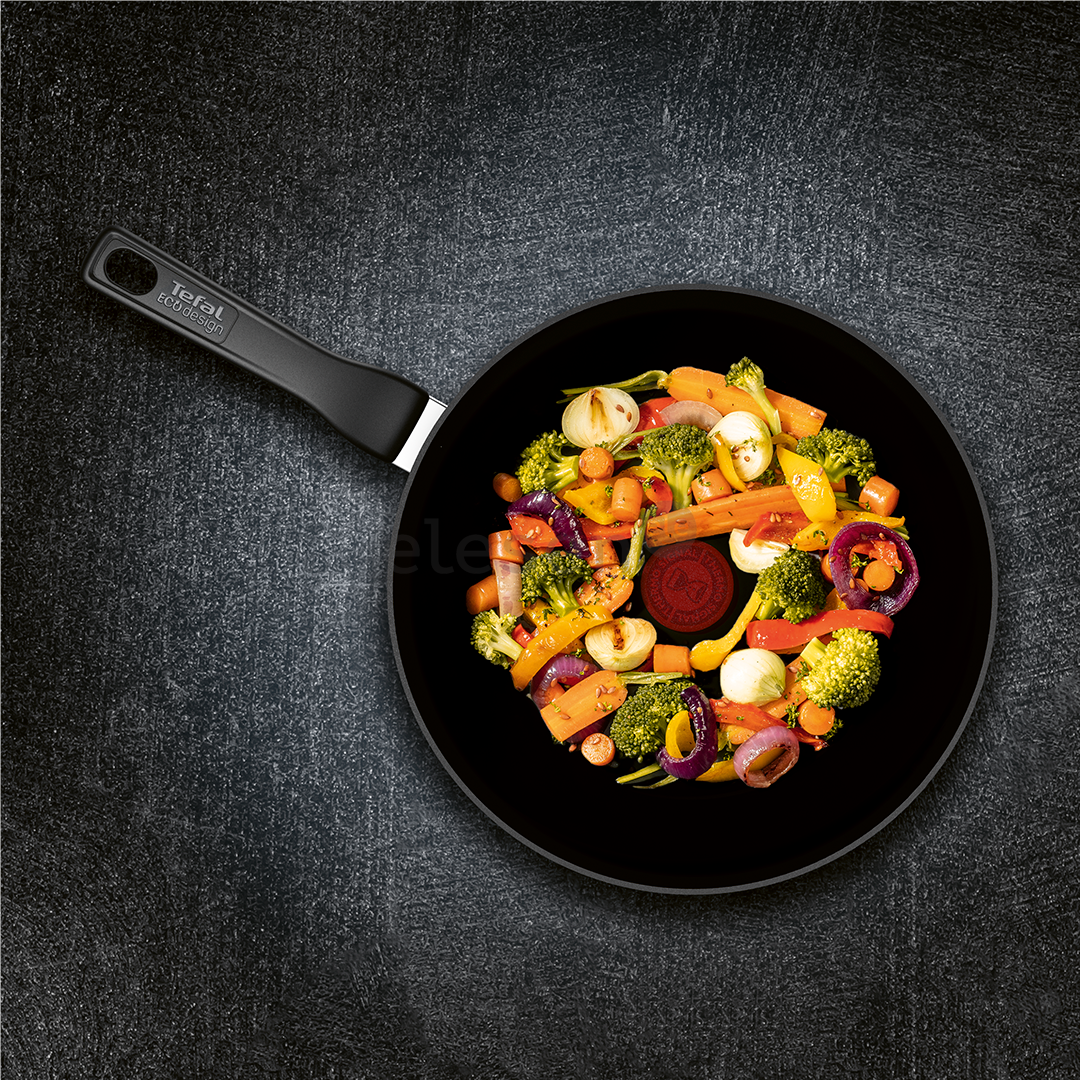 Tefal Renew, 28 cm, juoda - Gili keptuvė
