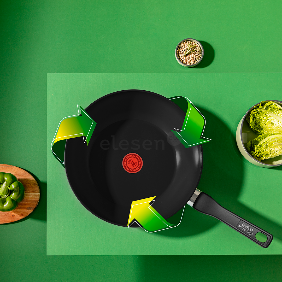 Tefal Renew, 28 cm, juoda - Gili keptuvė