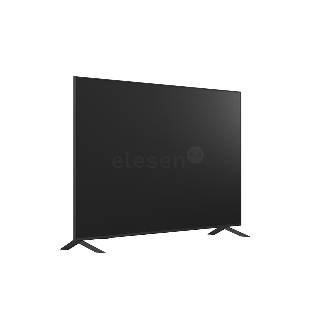 LG QNED82 AI, 75'', 4K UHD, QNED, черный - Телевизор