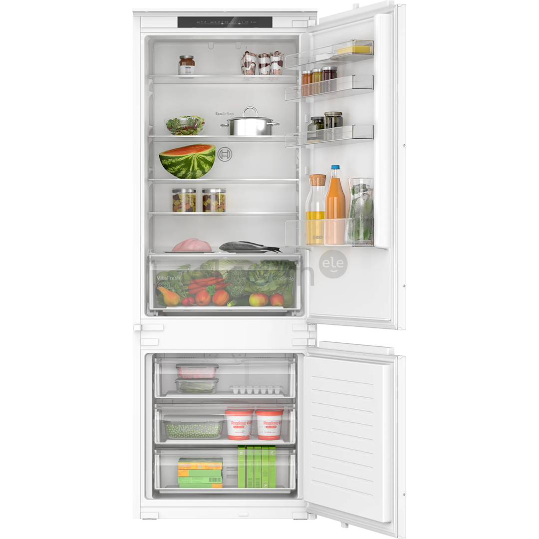 Bosch Seeria 2, NoFrost, 383 л, высота 194 см - Интегрируемый холодильник