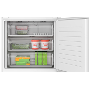 Bosch Seeria 2, NoFrost, 383 л, высота 194 см - Интегрируемый холодильник