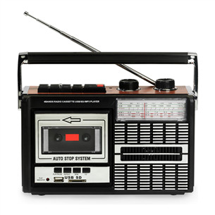 Ricatech PR85, black/brown - Radio PR85