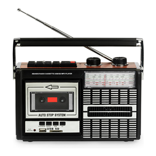 Ricatech PR85, juodas/rudas - Radijas PR85
