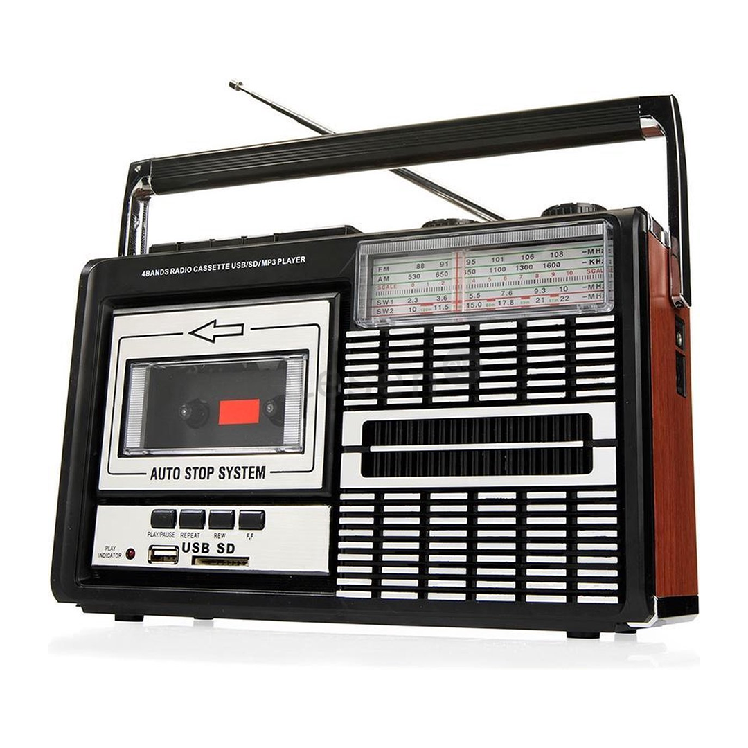 Ricatech PR85, juodas/rudas - Radijas