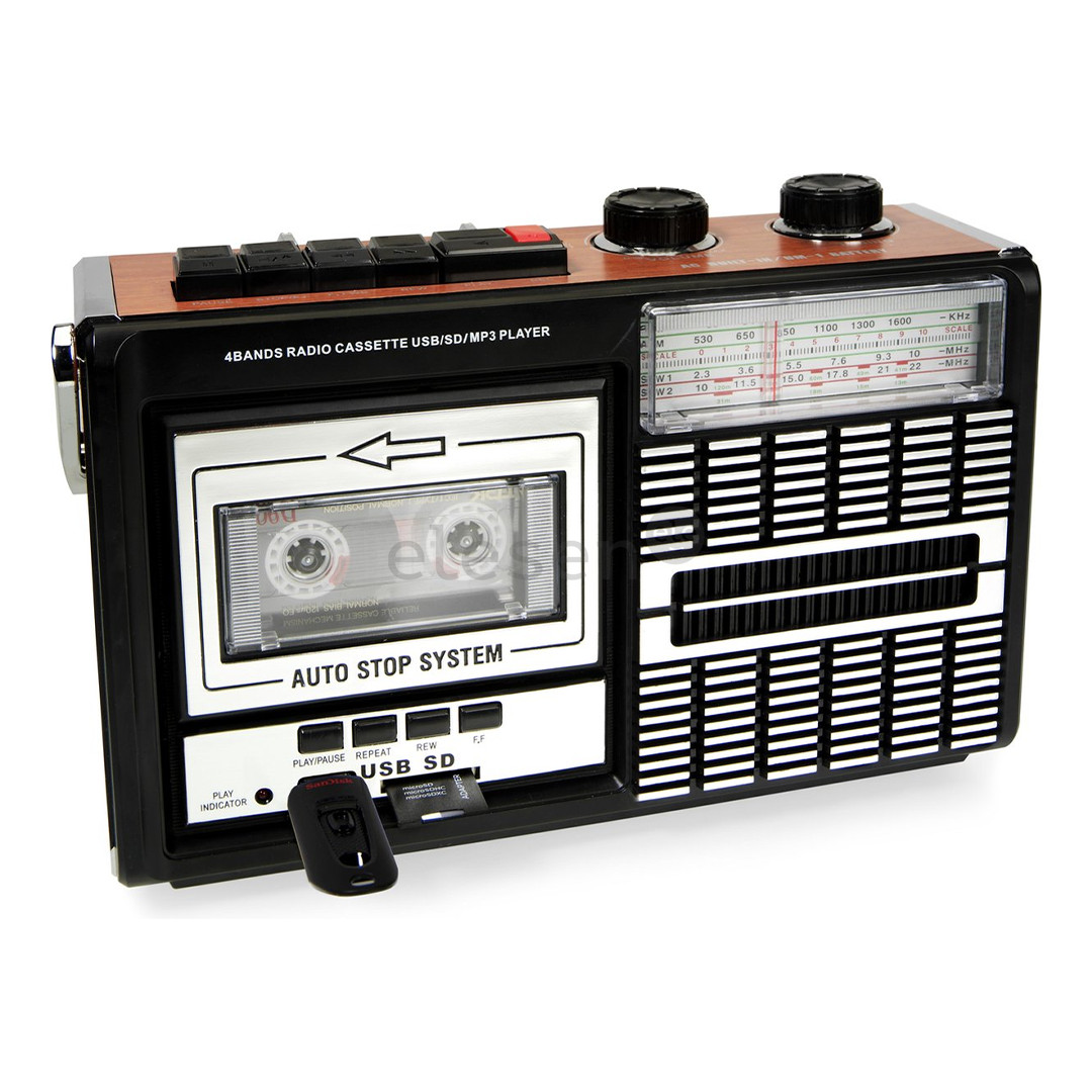 Ricatech PR85, black/brown - Radio